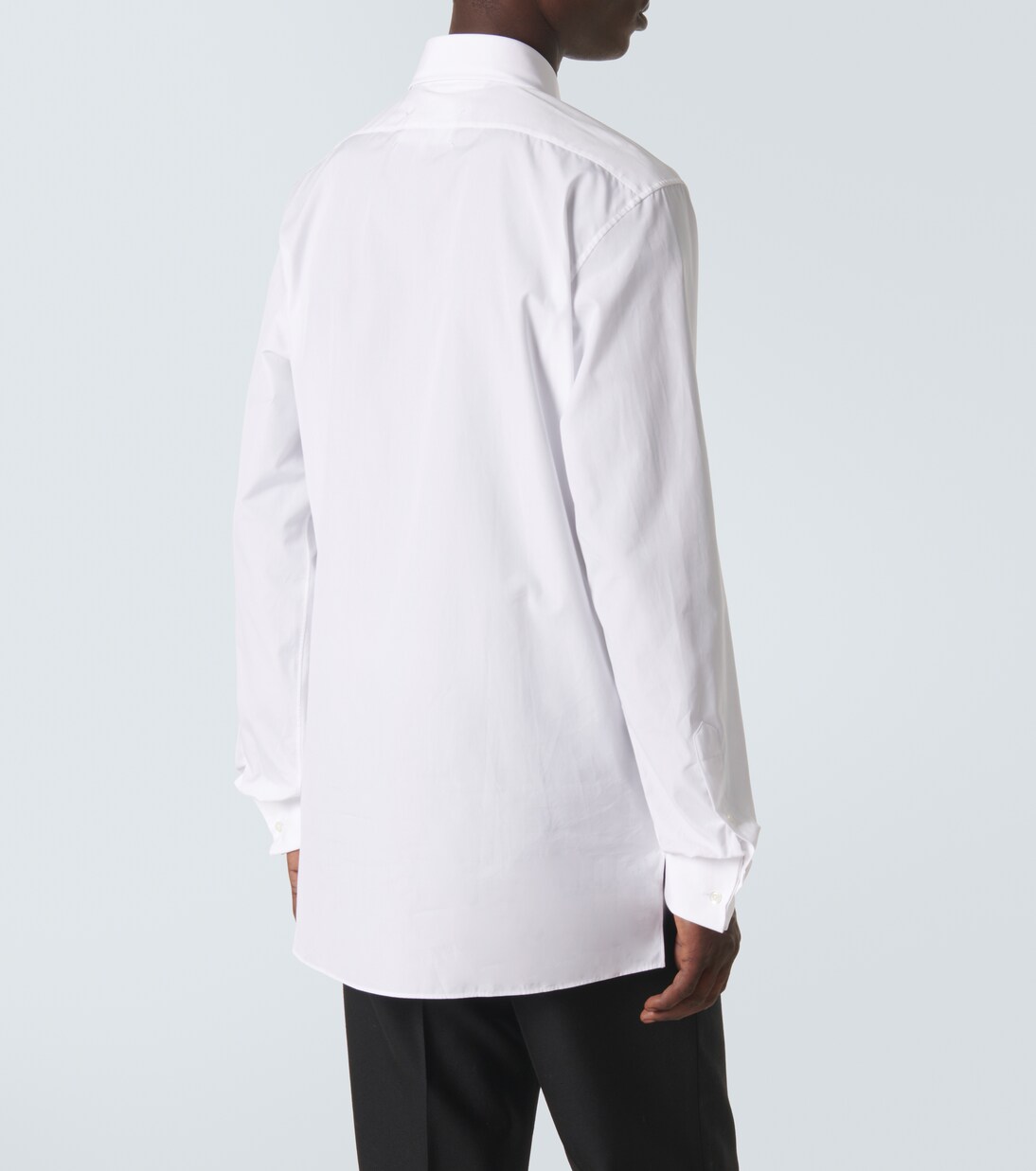 Cotton poplin shirt in white - Maison Margiela | Mytheresa