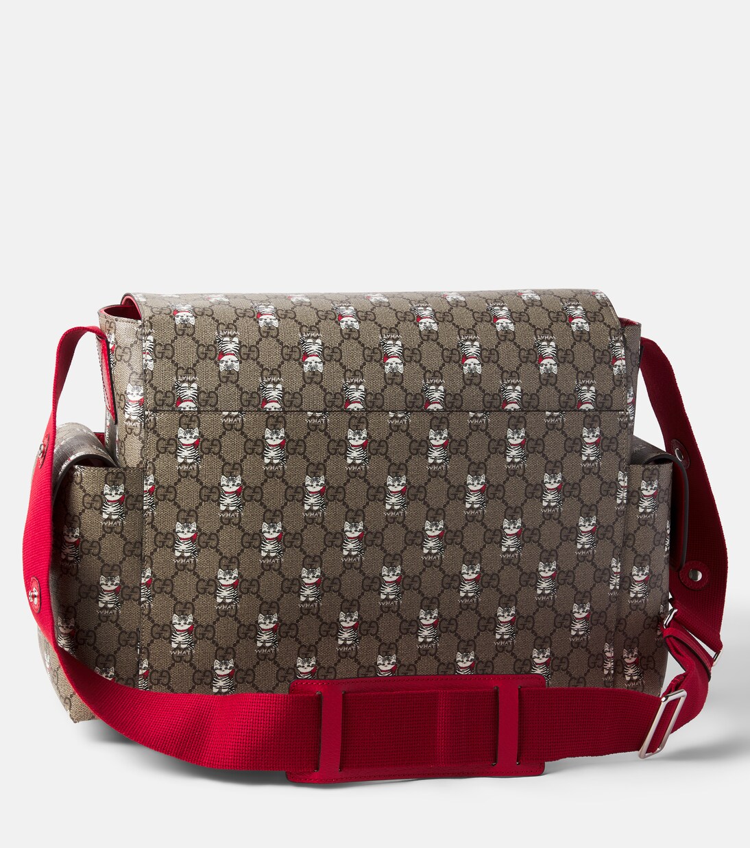 Baby Ophidia GG printed diaper bag in beige - Gucci Kids | Mytheresa