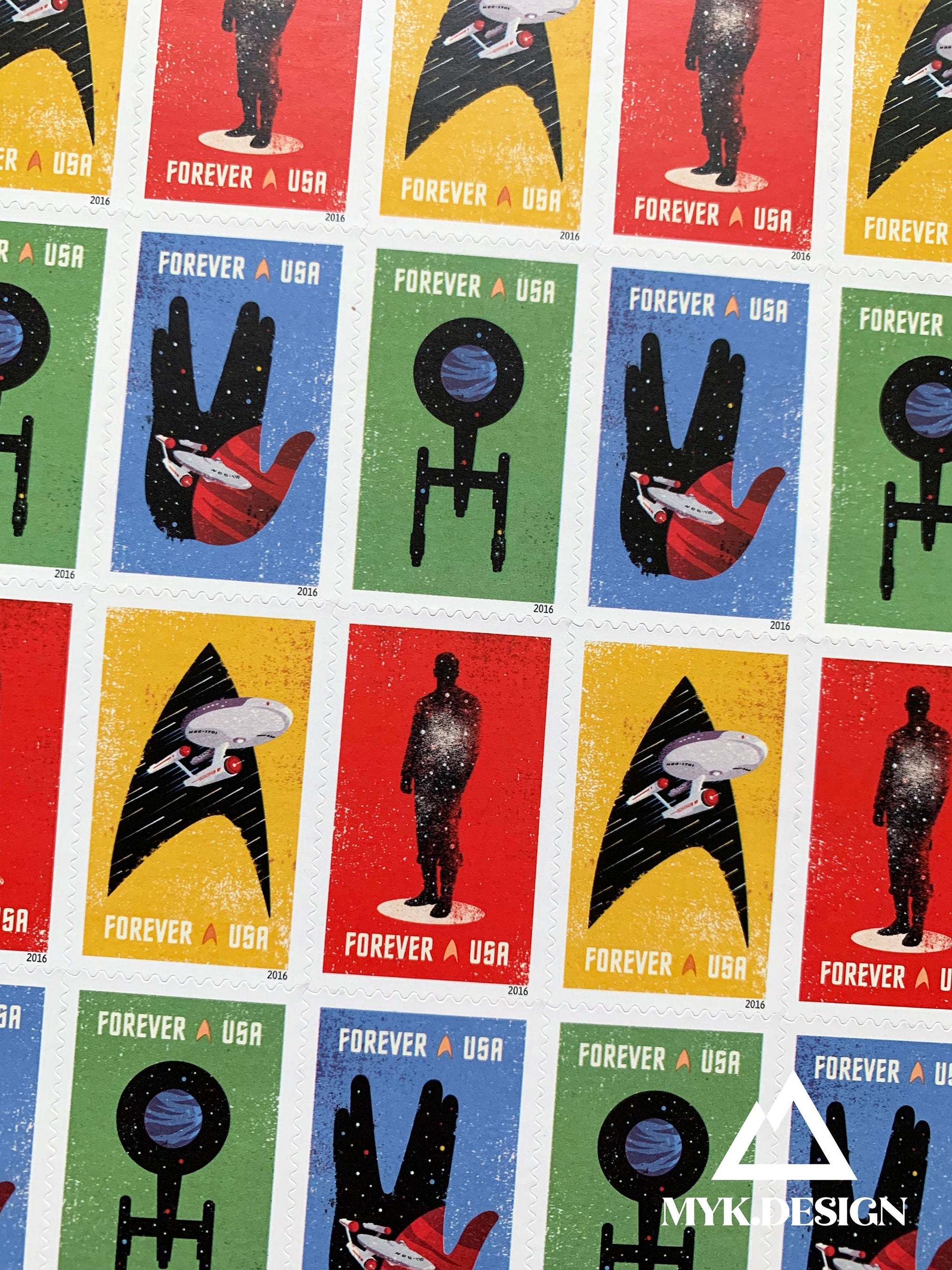 スタートレック 切手その8 Star Trek postage stamp スタートレック
