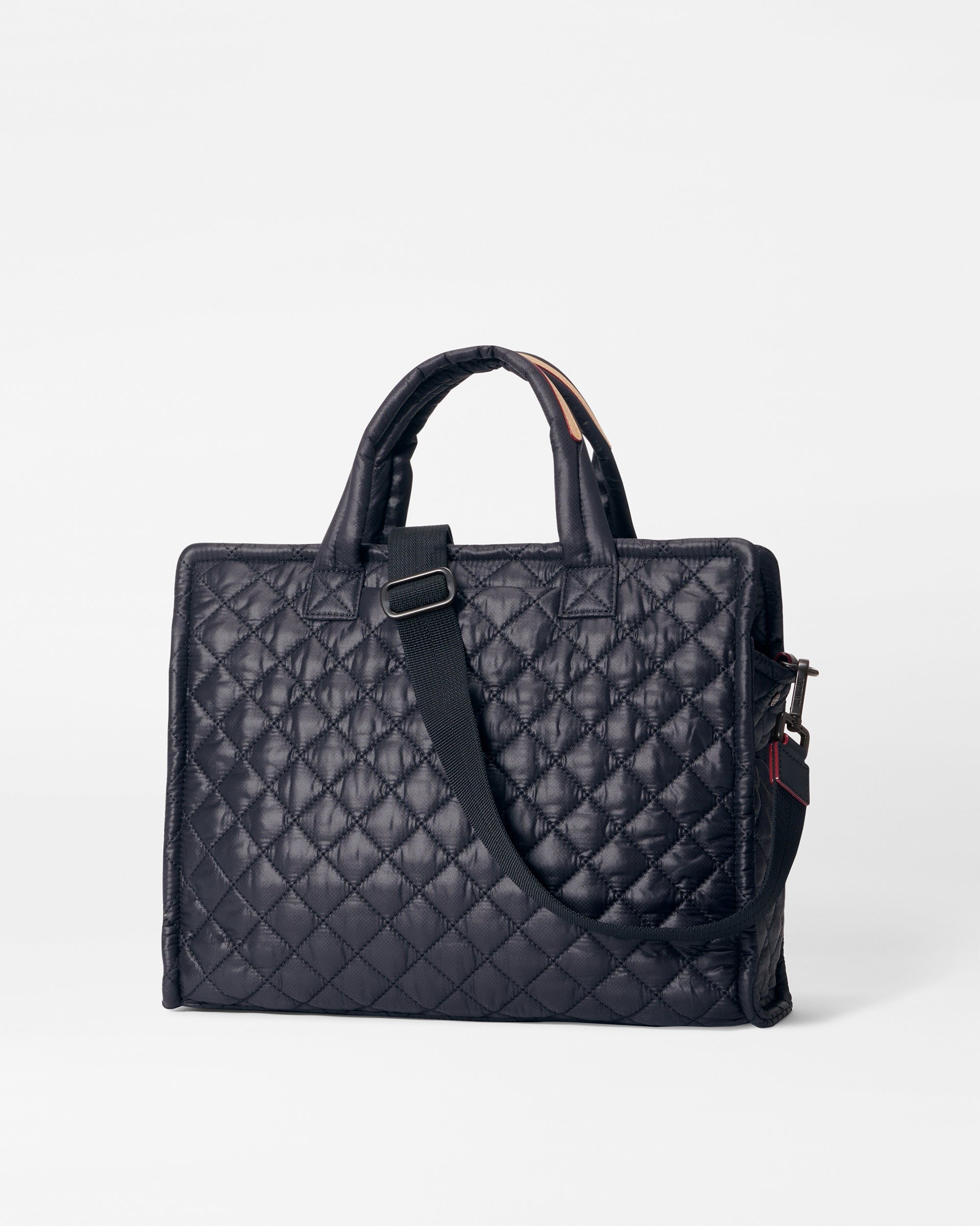MZ Wallace Black Medium Metro Box Tote
