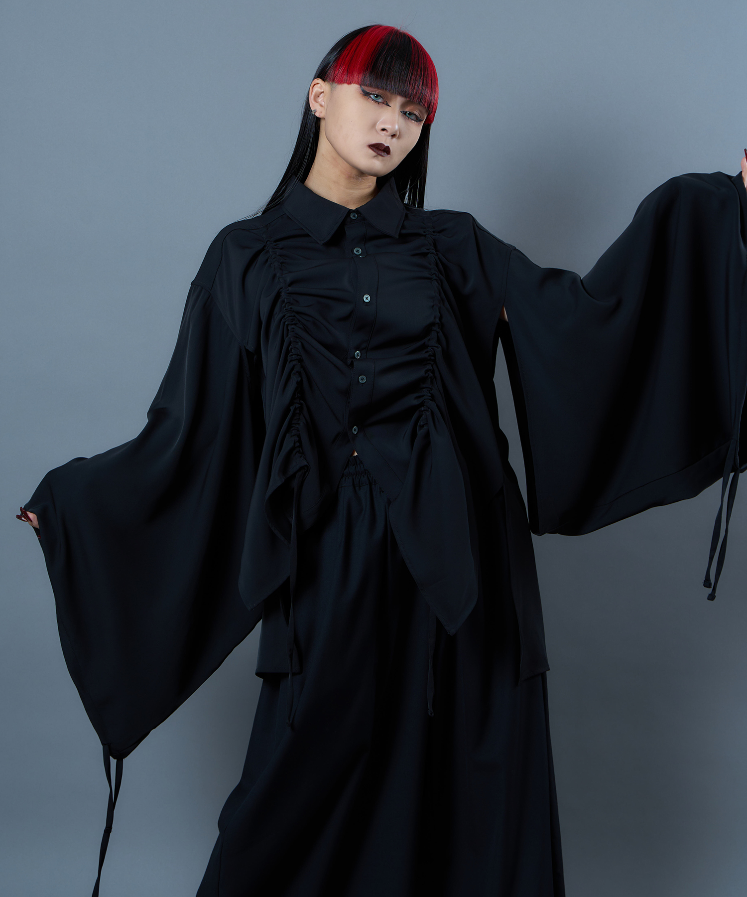 shirring kimono shirtsの通販情報 - NOT CONVENTIONAL公式通販