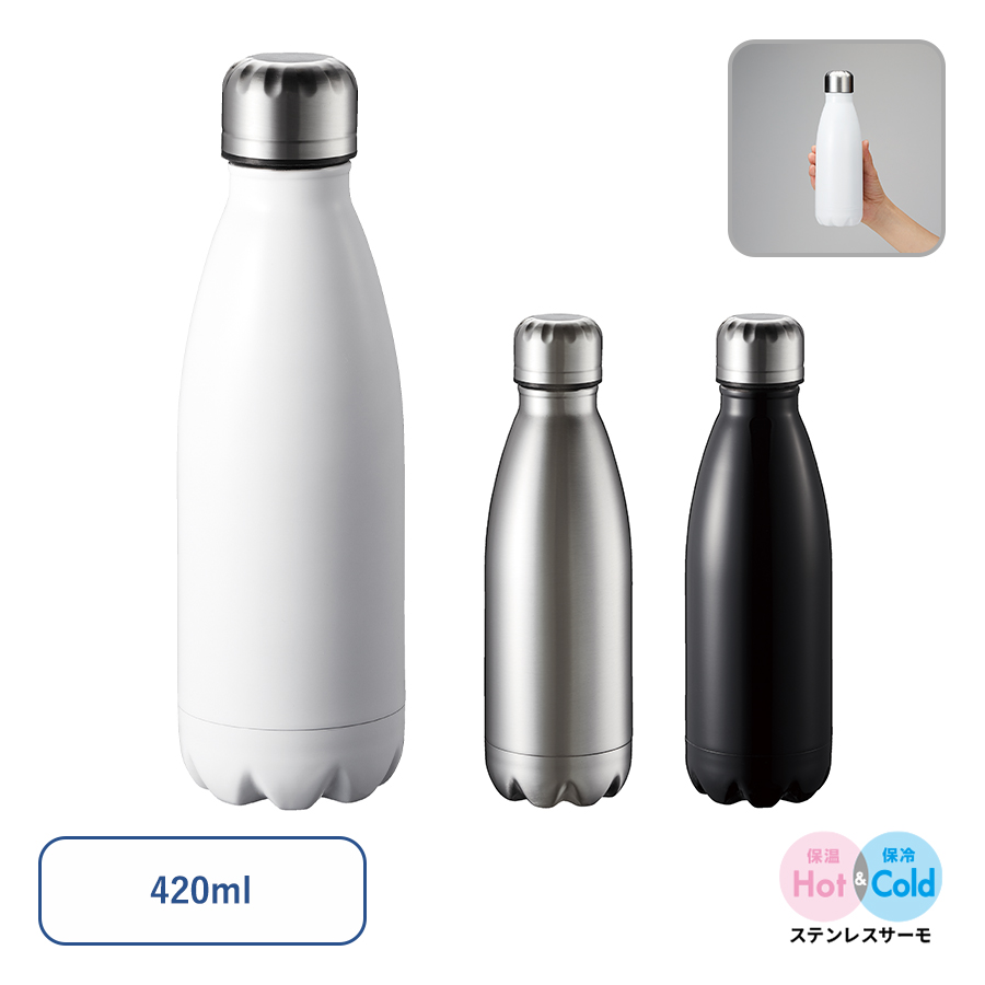 TS-1579｜ロケットサーモボトル 420ml 【ノヴェルテ】