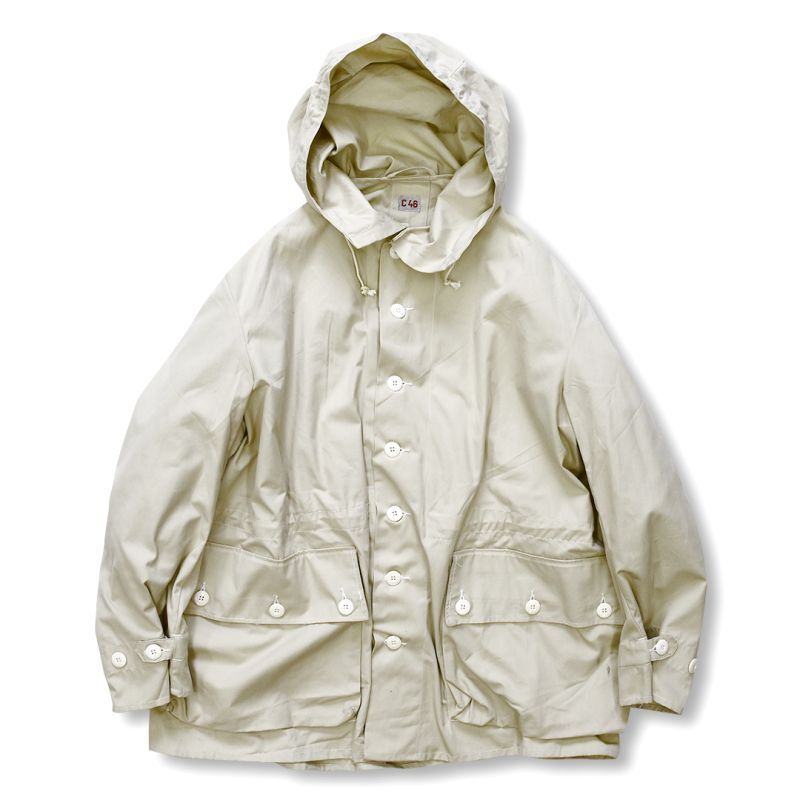 デッドストック】【スウェーデン軍】【M62】【スノーカモパーカー