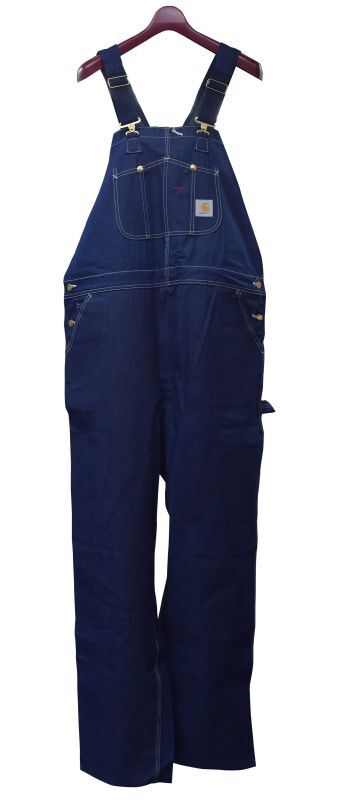 80s 星タグカーハート オーバーオール 生成りUSA製 デッドス