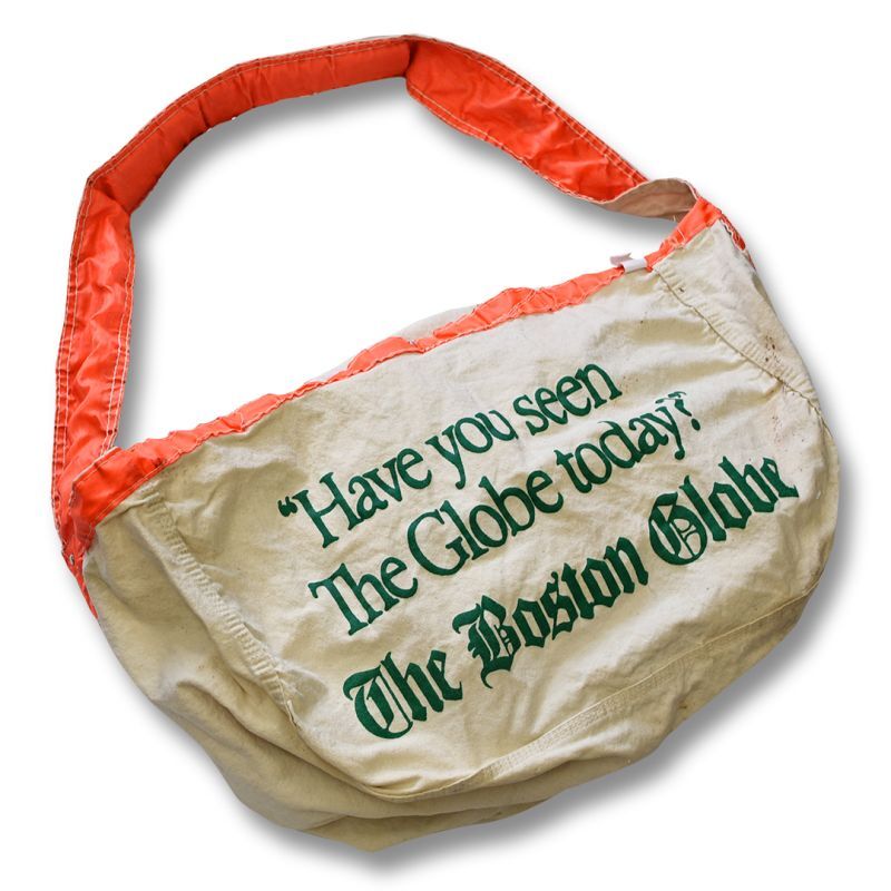 ビンテージ】【ニュースペーパーバッグ】【The Boston Globe