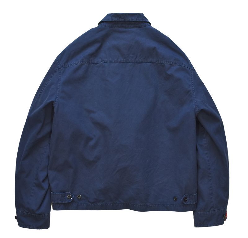 ラルフローレン】【紺】【チェック裏地】【ブルゾン】スウィングトップ