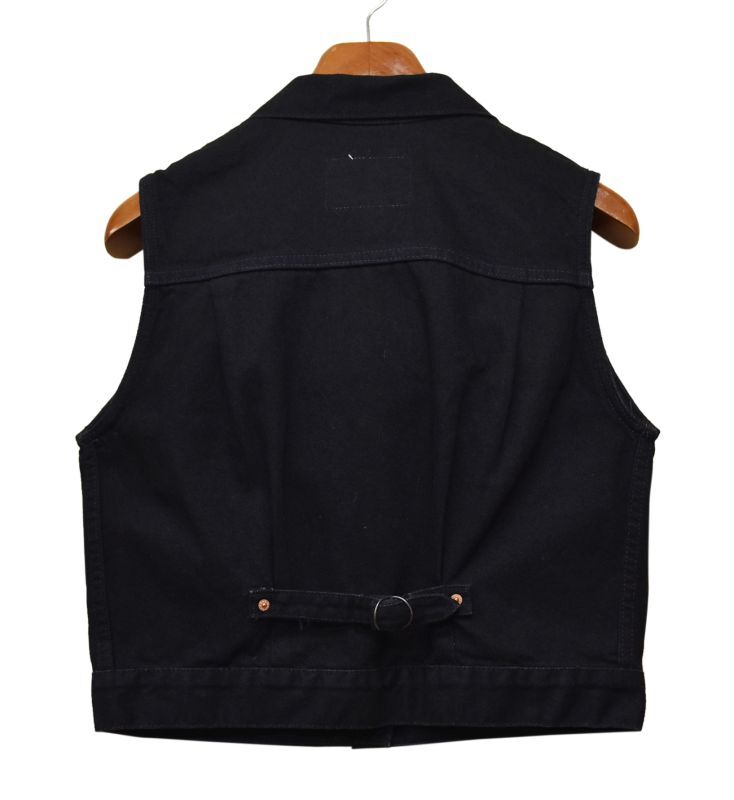 90's~【ビンテージ】リーバイス【LEVI'S】黒【デニムベスト