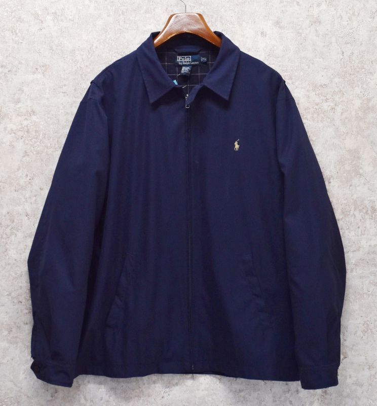 ラルフローレン】【POLO RALPH LAUREN】【紺】【ブルゾン】スウィング