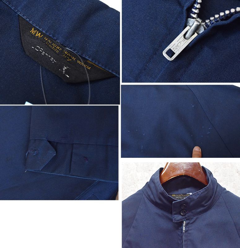 70's〜【ビンテージ】【JC Penny】【JCペニー】【紺】【スウィング