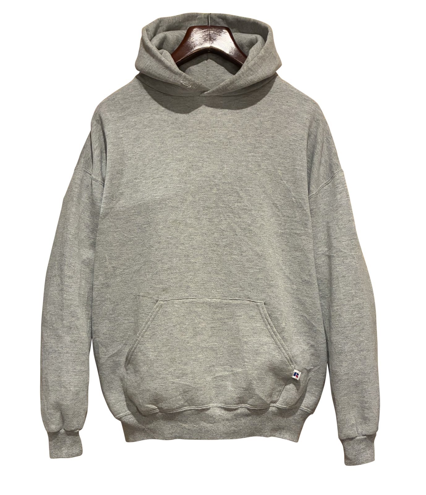 90's【USA製】【RUSSELL】ラッセル 【ビンテージ】グレー【無地