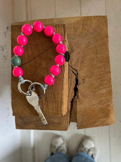 廃番】upbeads アップビーズ スマホストラップ MINI【PINK LADY