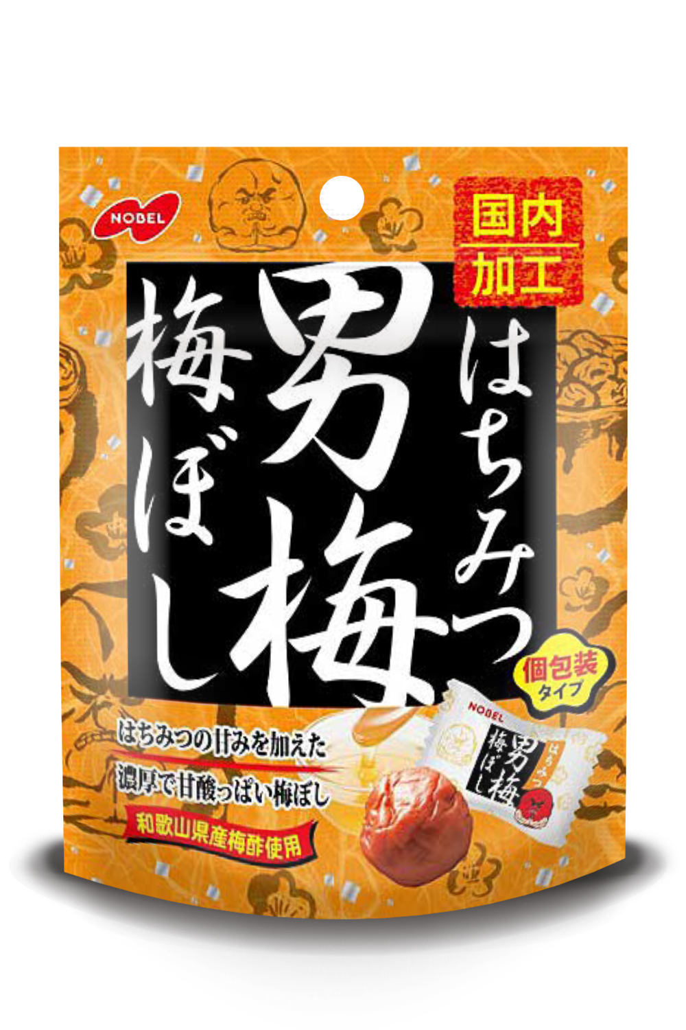 はちみつ男梅梅ぼし | ノーベル製菓株式会社