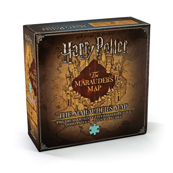 The Marauder's Map Puzzle at noblecollection.com