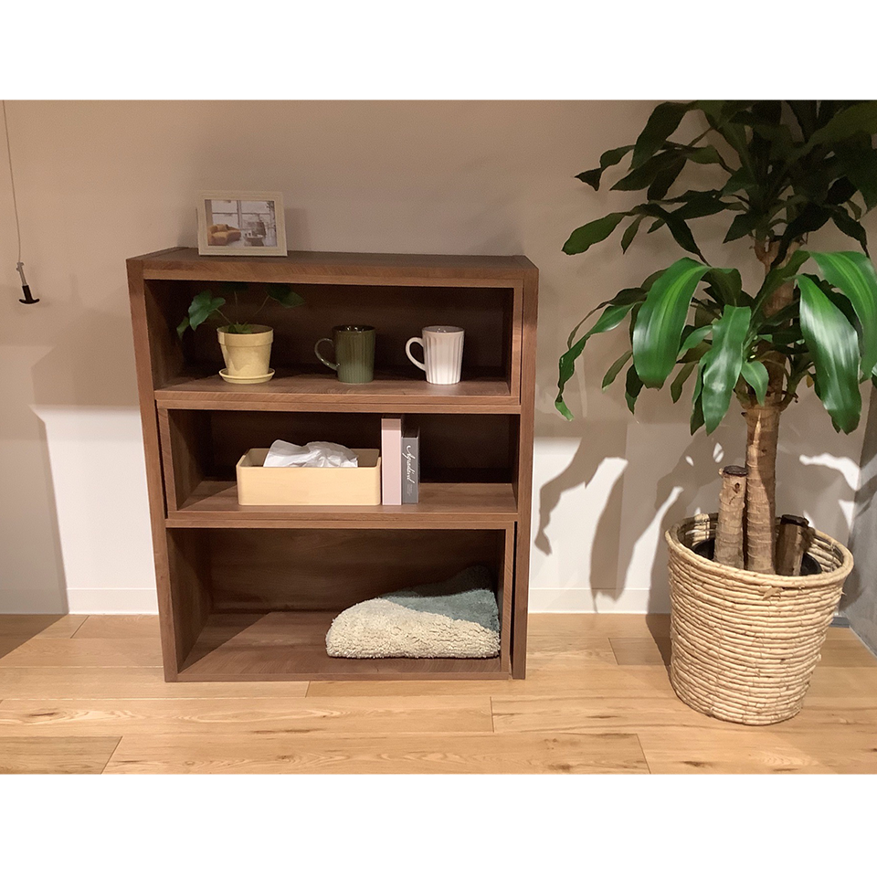 フリーラックBF6671【送料無料】 2ウォールナット | NOCEノーチェ 家具