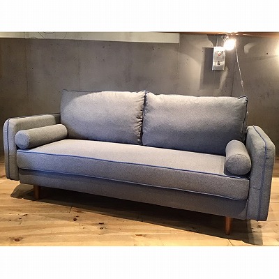 パイピングがアクセントになった3人掛けソファ | NOCEノーチェ 家具