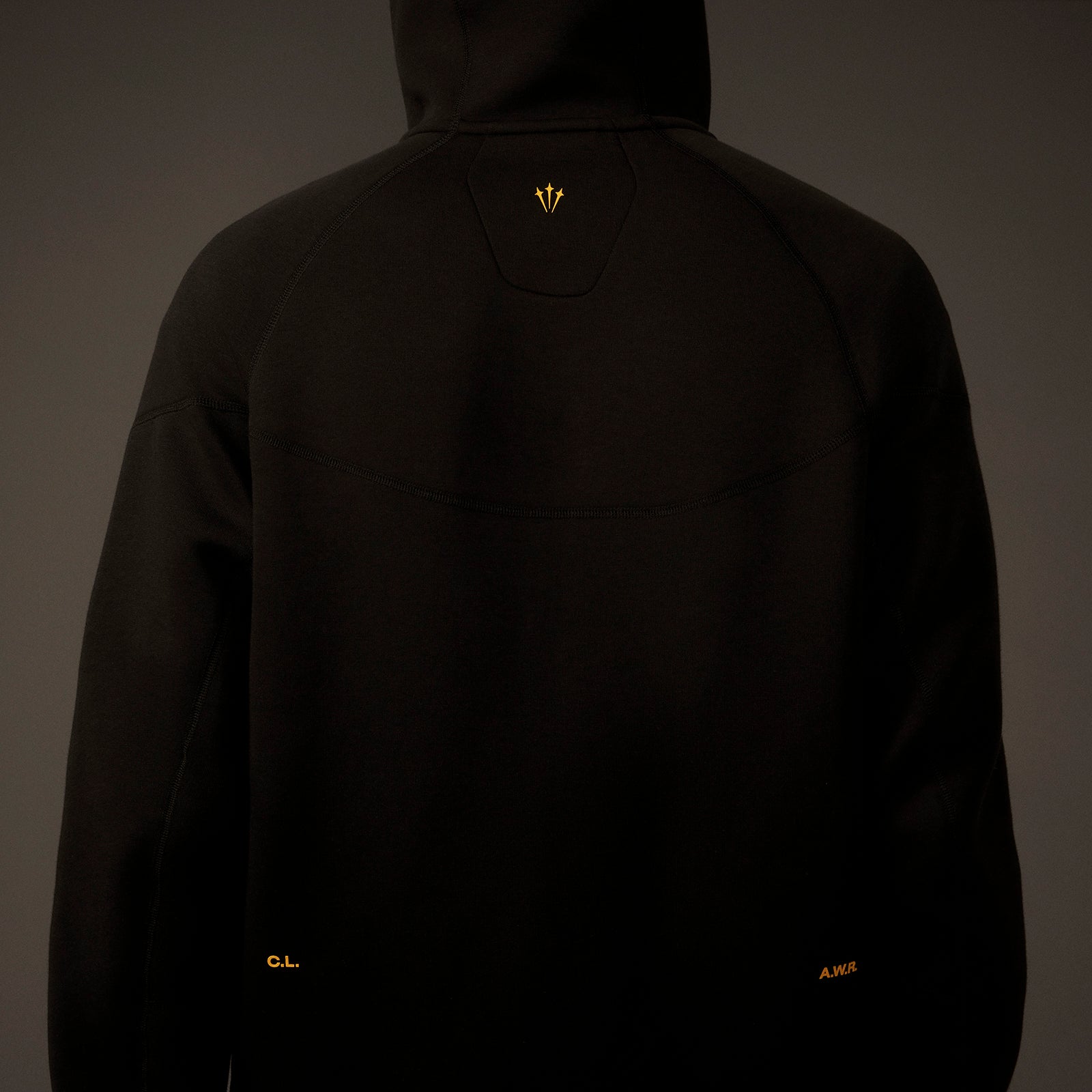 Tech Fleece Full Zip Hoodie Black | NOCTA