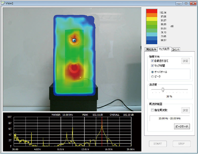 音源可視化システム（可音 [かのん]） EPS-02S - 株式会社ノイズ研究所