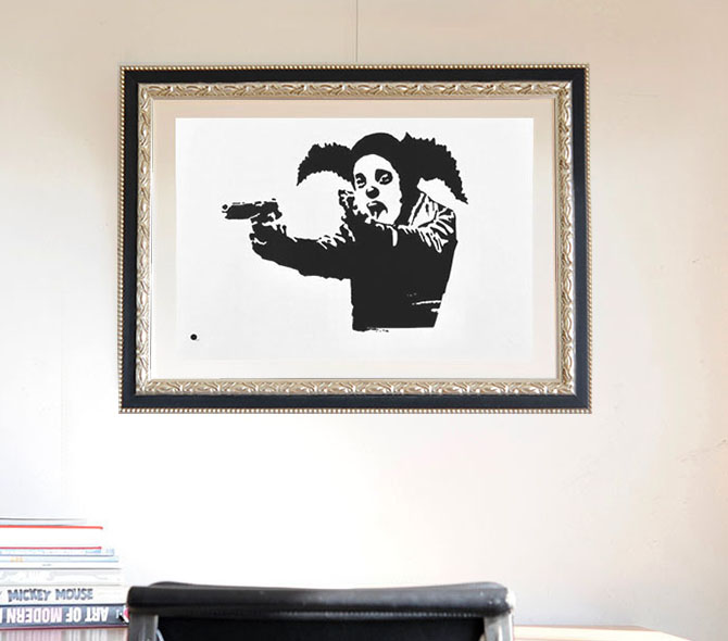 Banksy バンクシー Clown ポスターの販売 ー NOISEKING ノイズキング
