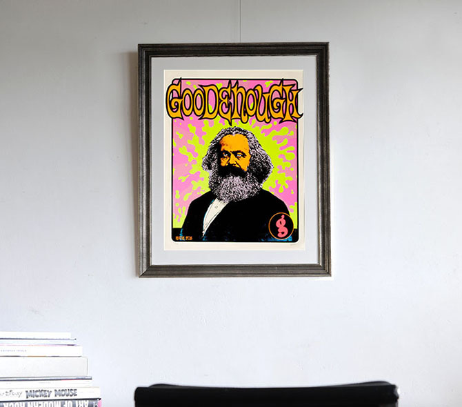 Frank Kozikのポスター「Good Enough」を販売 ー NOISEKING ノイズキング