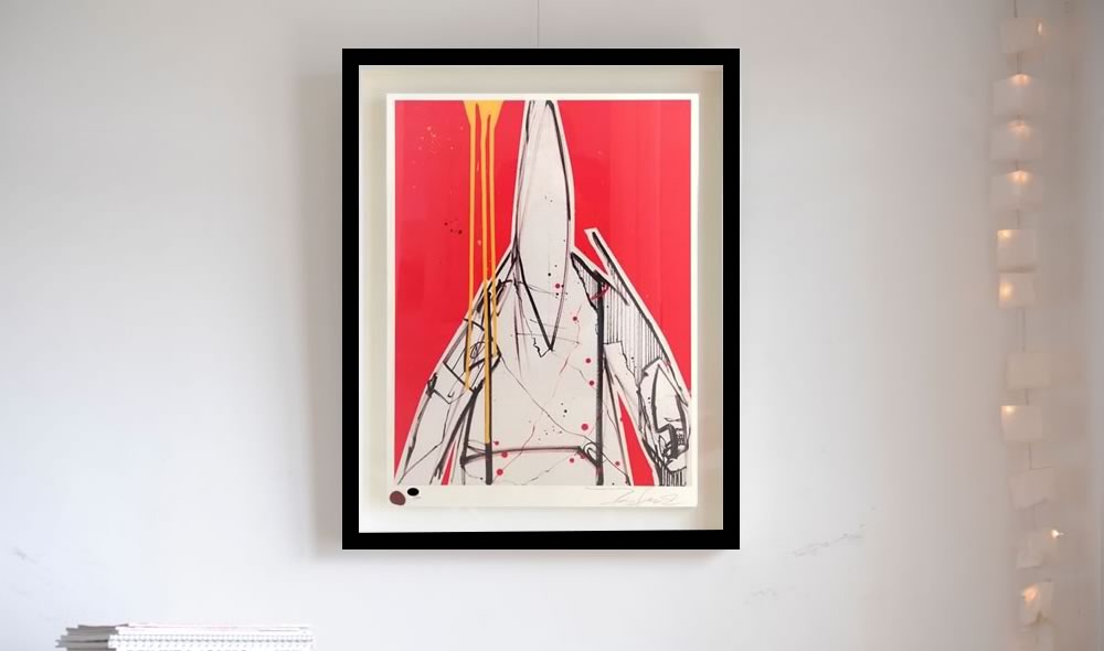 極めて稀なFUTURA2000(フューチュラ）のエディション作品、直筆サイン