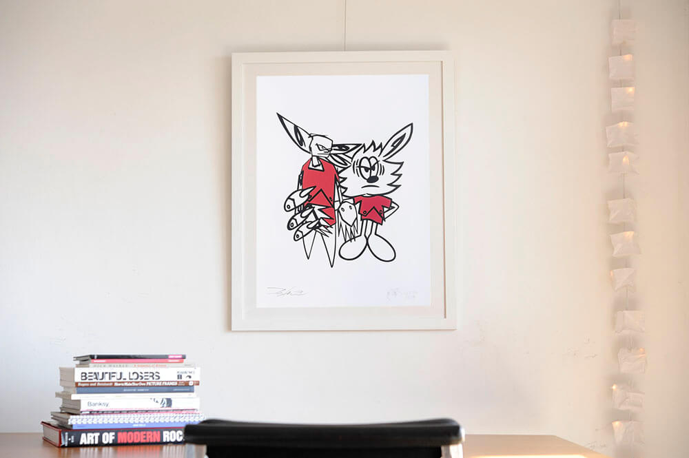 絵画 futura verdy untitled Silkscreen 絵画 futura verdy untitled