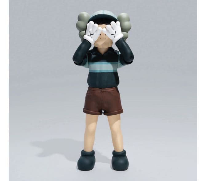 KAWS (カウズ) x イカゲーム3コラボフィギュア「Young Hee Figure」を