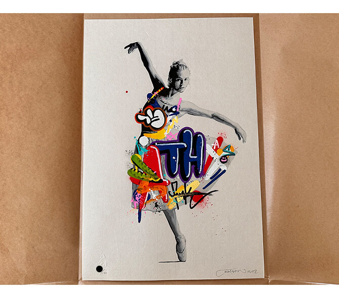 Martin Whatson マーティン・ワトソン シルクスクリーン アダチ版画