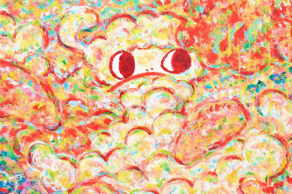 ロッカクアヤコの直筆サインが作品のシンボルになった100枚限定の