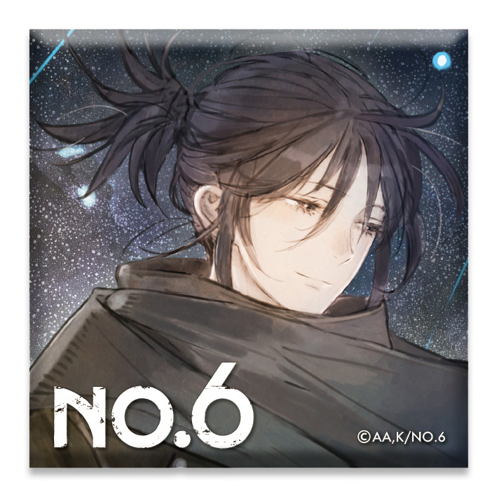 NO.6 » ＜再販＞☆限定☆NO.6 スクエア缶バッジセット 紫苑＆ネズミ 10