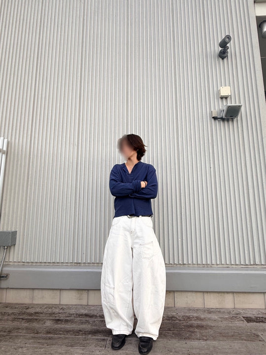 ワークステッチ バルーンシルエットパンツ PP003