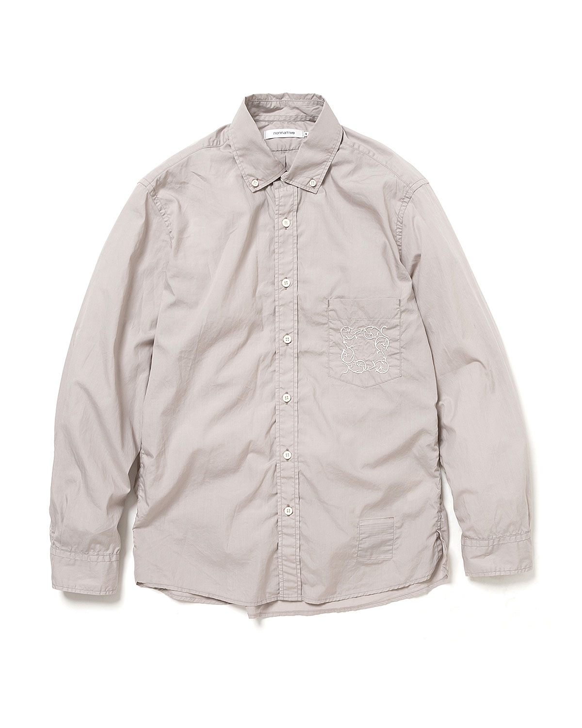 DWELLER B.D. L/S SHIRT COTTON TYPEWRITER | PRODUCTS | nonnative