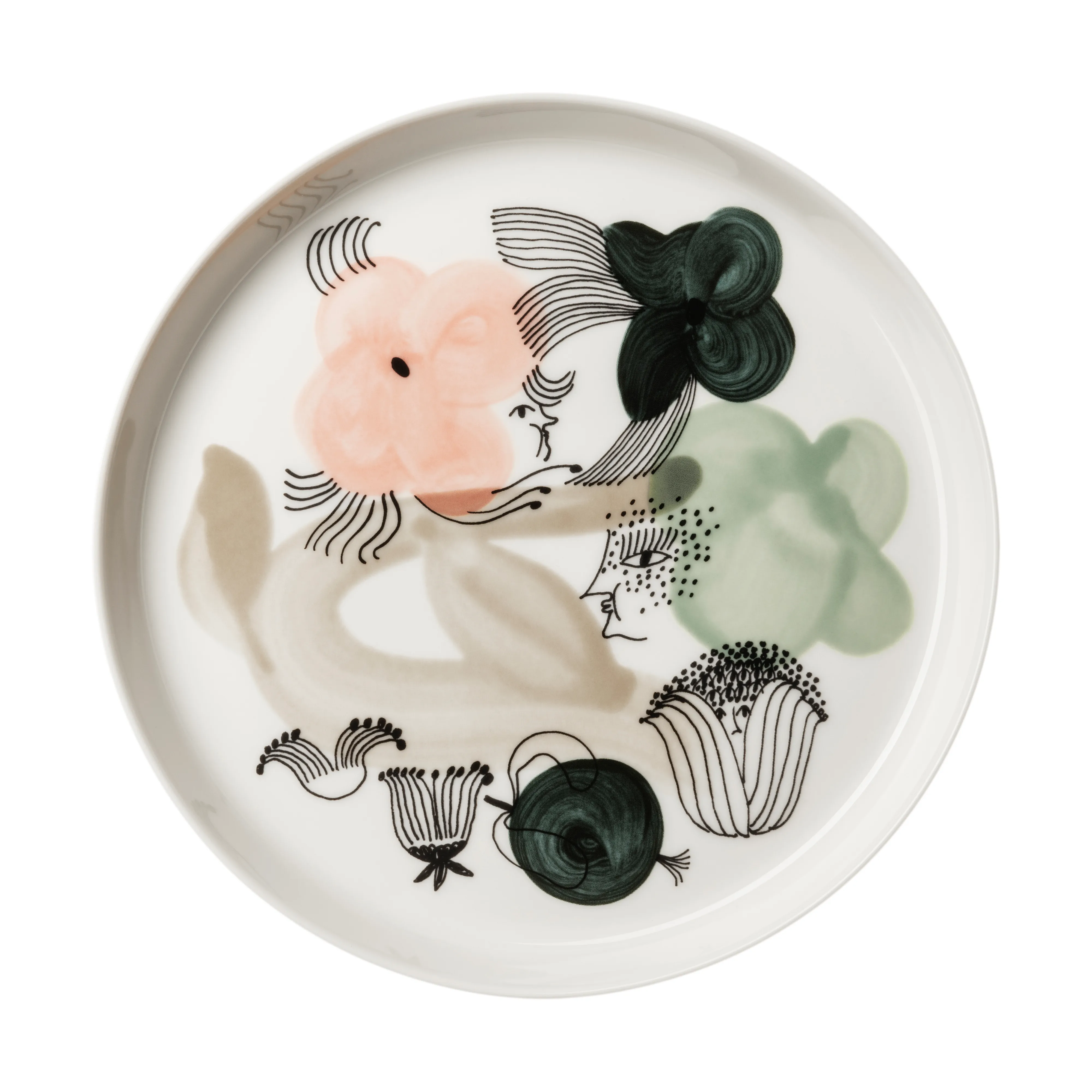 Arabia | アラビア からのKukkamaa プレート Ø18.8 cm - NordicNest.jp