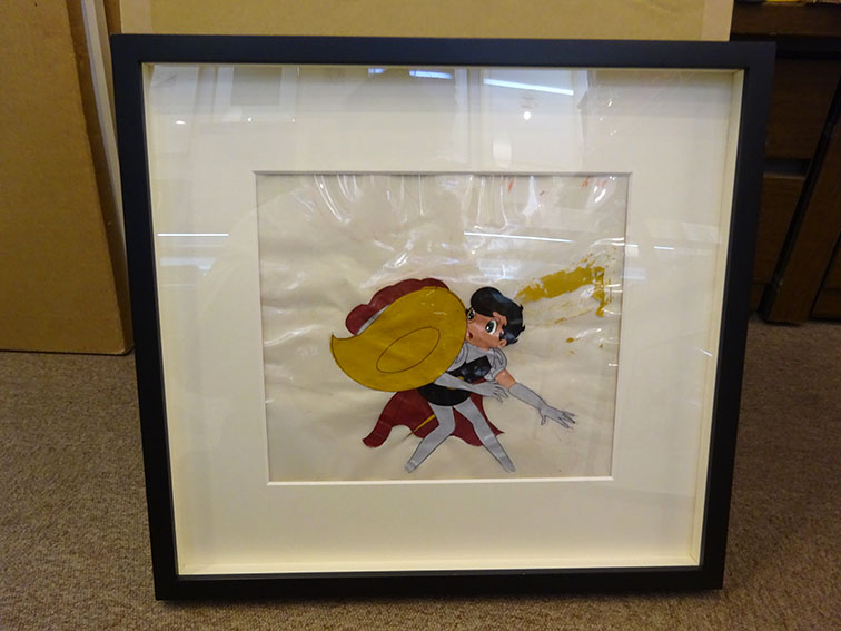 手塚治虫セル画額「リボンの騎士07」 | Natsume Books