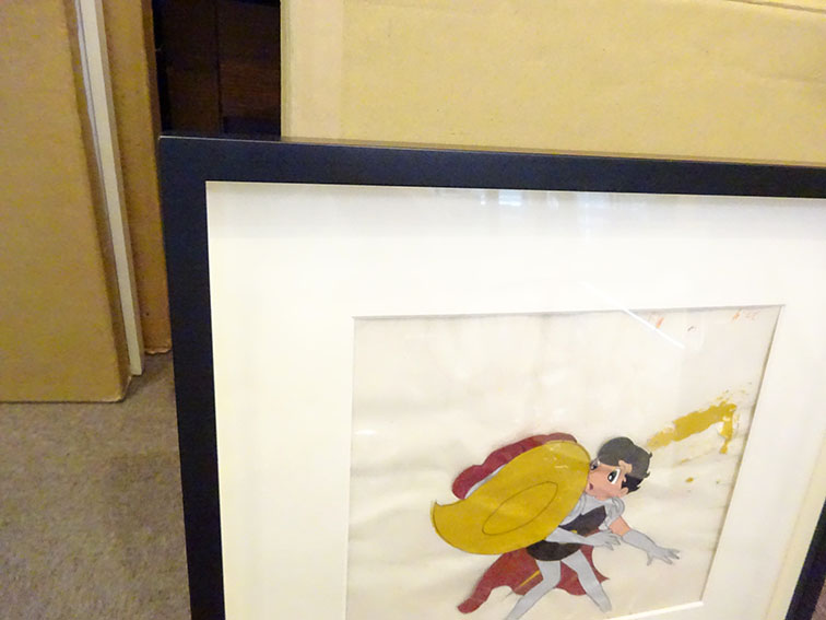 手塚治虫セル画額「リボンの騎士07」 | Natsume Books