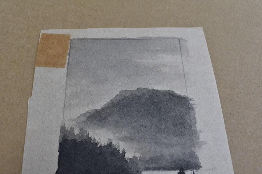 高山辰雄画稿「画稿45」 | Natsume Books