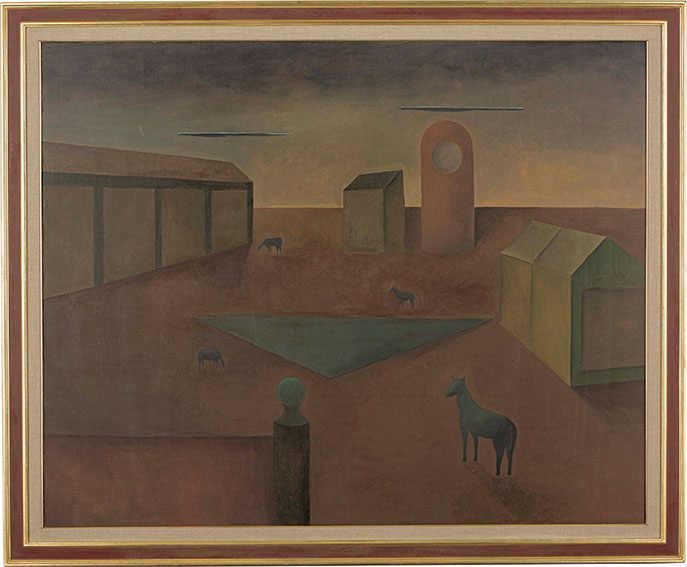 Kojiro Kusugi / 小杉小二郎画額「回想」 | Natsume Books