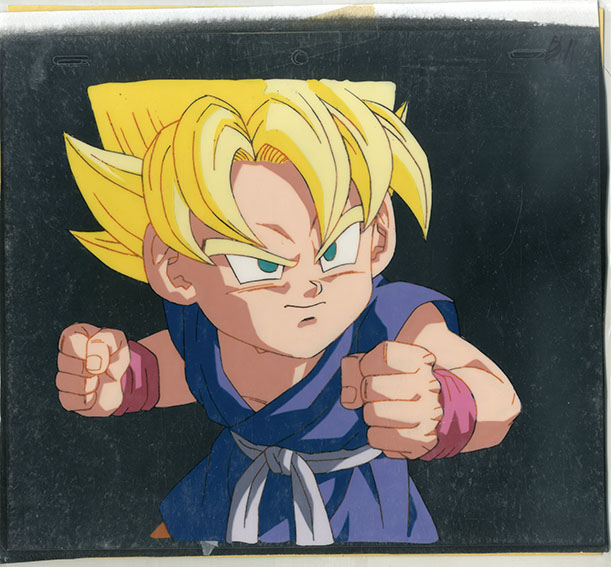 鳥山明原作 / ドラゴンボールGTセル画「孫悟空（スーパーサイヤ人
