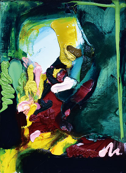 井田幸昌画額「End of Today 2/5/2018 Self PortraitBob 2015