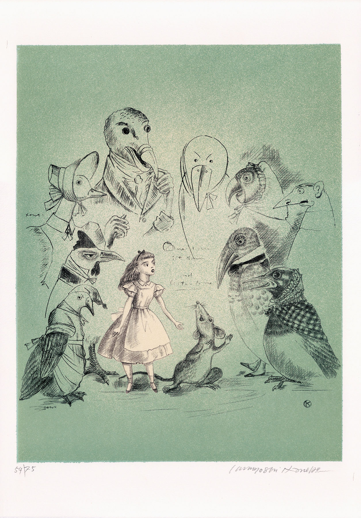 金子國義リトグラフ集 不思議の国のアリス / 金子國義 | Natsume Books