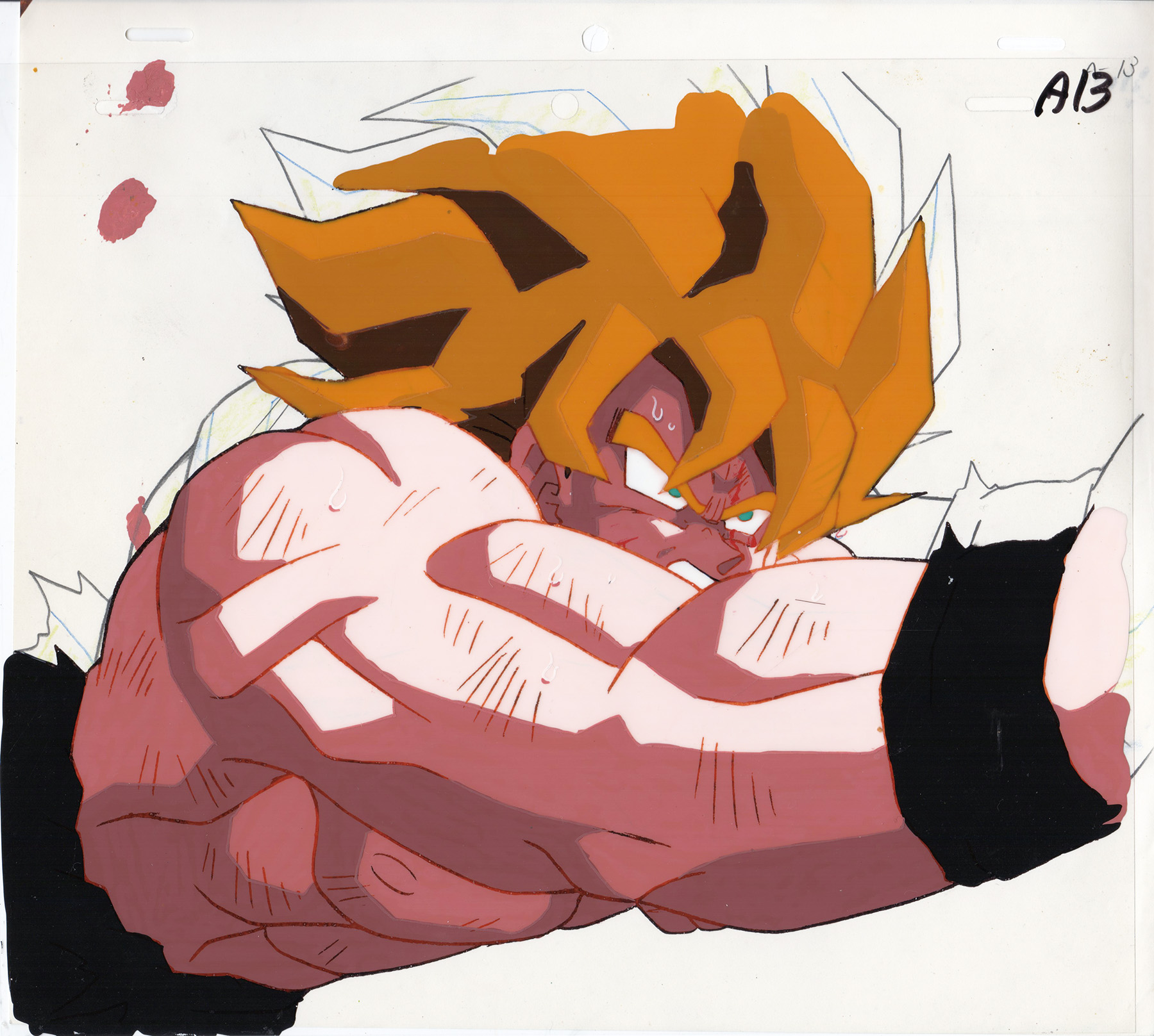 ドラゴンボールセル画「ドラゴンボールZ 孫悟空（スーパーサイヤ人