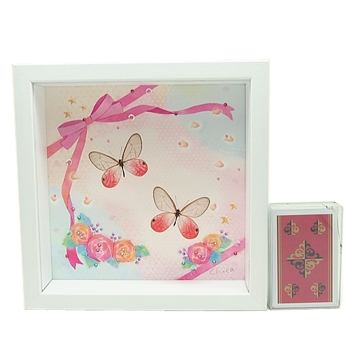 feat.Chica Cute-pink【受注生産品／納期10～20日前後】 , 蝶の標本