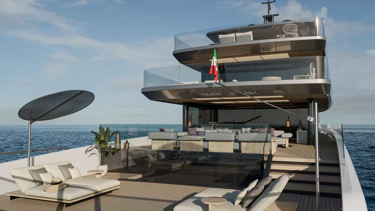 豪華探検ヨット EXTRA X145 Global 44m