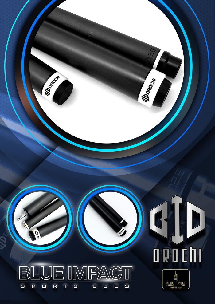 BLUE IMPACT CUSTOM CUES｜NAVIGATOR JAPAN