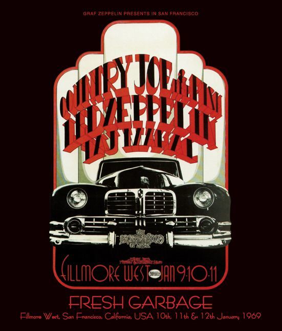 LED ZEPPELIN - FRESH GARBAGE: FILLMORE WEST JANUARY 1969(4CD