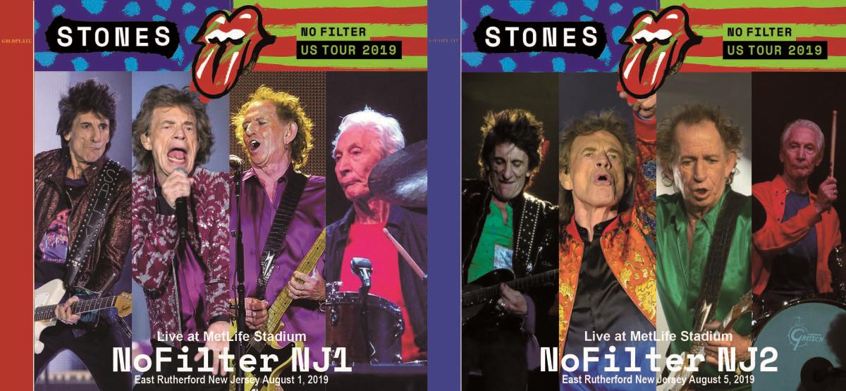 THE ROLLING STONES - NO FILTER US TOUR 2019: NO FILTER NJ 1&2 (2CD