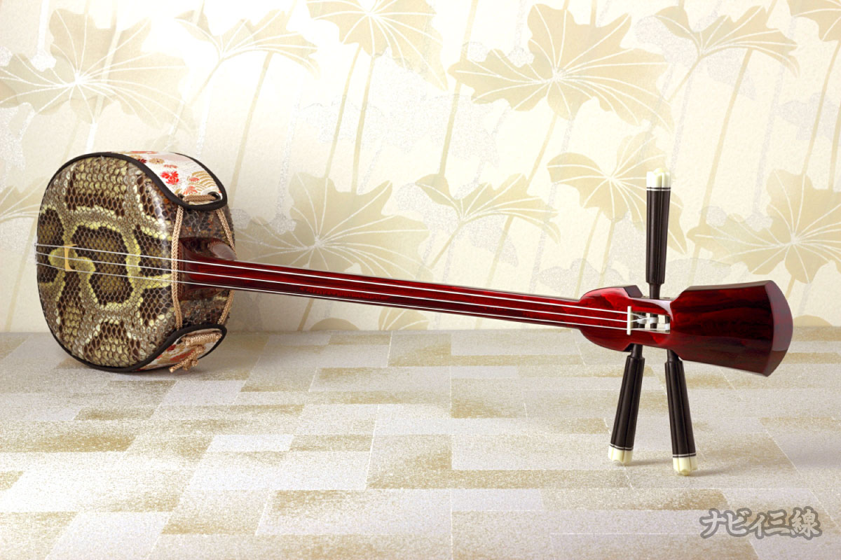 雅(みやび)三線セット｜三線専門店ナビィ三線｜和の雰囲気が漂う三線