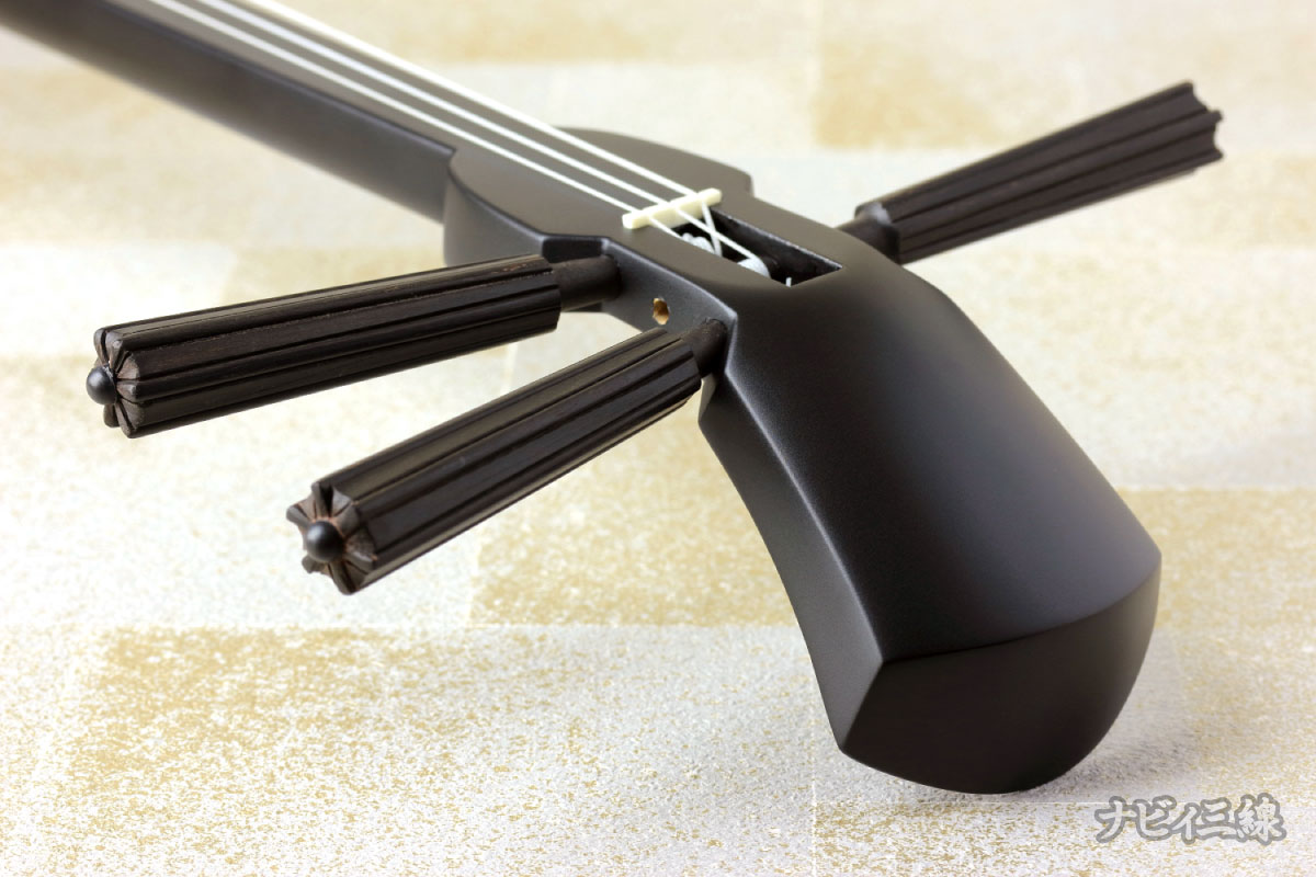 忍(しのび)三線セット｜三線専門店ナビィ三線｜超個性派ツヤ消し三線