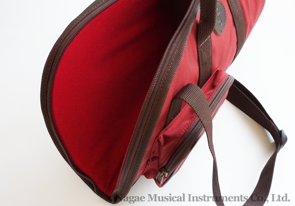 S.ハヤシ コルネットソフトケース ワイン｜ 管楽器専門店 永江楽器