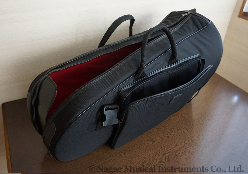 S.ハヤシ ユーフォニウムソフトケース 楽譜ポケット付 ブラック