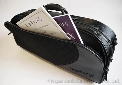 Neptune アルトサックス セミハードケース AS-830 ブラック